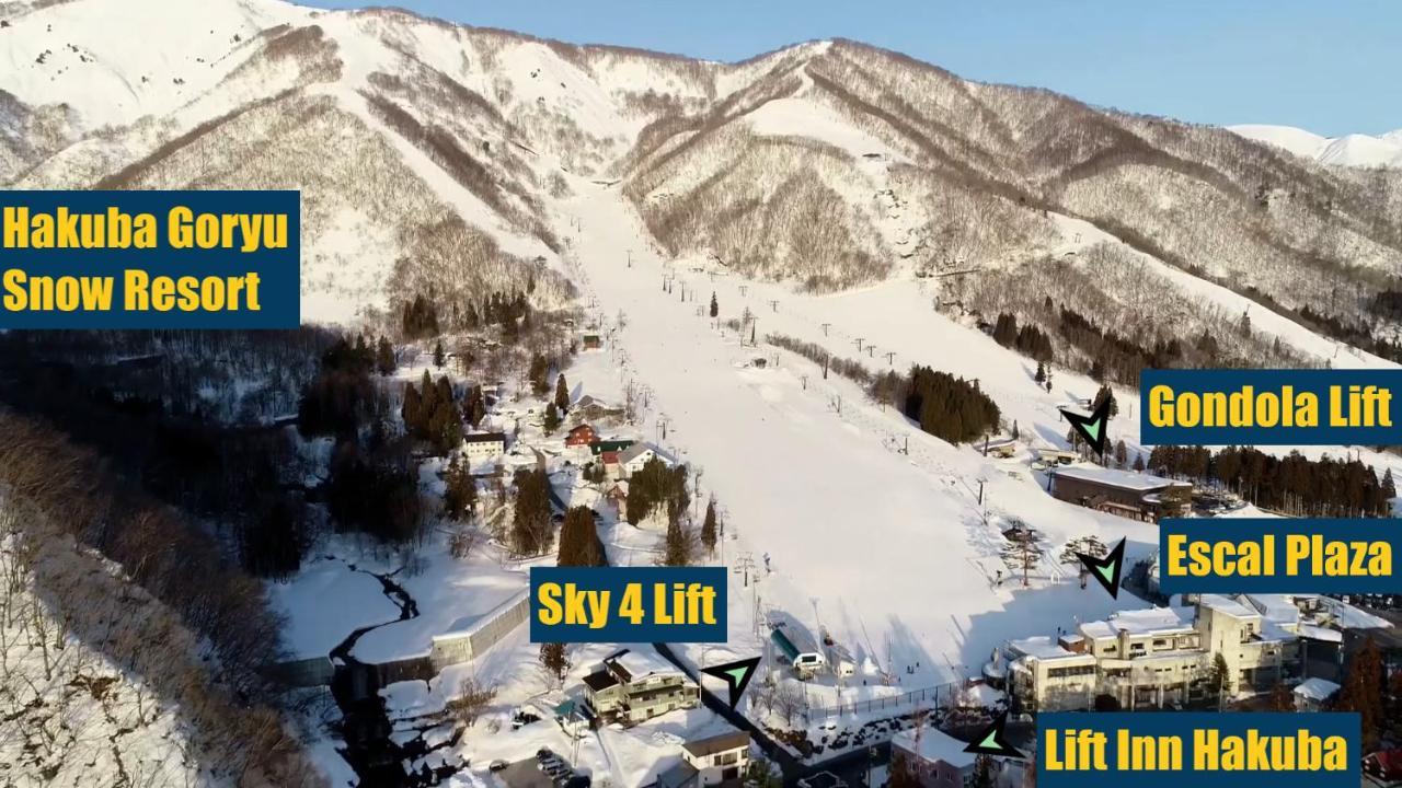 Lift Inn Hakuba Goryu 外观 照片